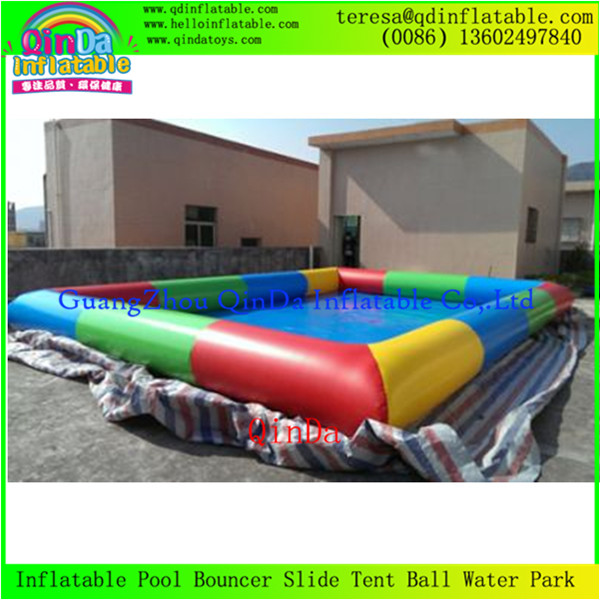 Wholesale Best Selling Large Inflatable Swimming Pool For Family Games 0.9mm PVC