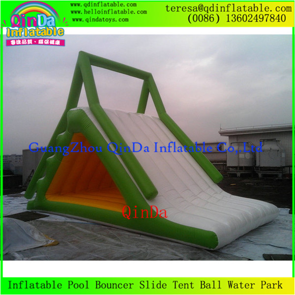 Best Sale Qinda Inflatable Floating Water Slide Adults Inflatable Water Slide